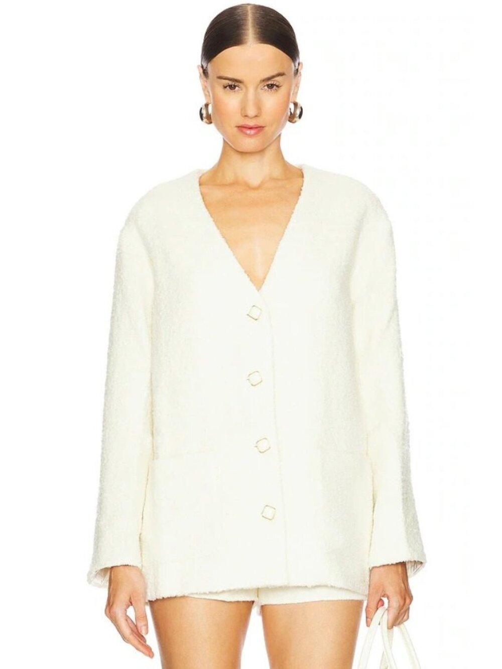 ASTR the Label Maidy Coat in Cream